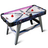 Costway Air Hockey Game Table Powered Hockey Game Table w/ 2 Pushers
