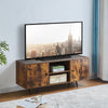 TV Stand TV Cabinet Wood Metal Frame Industrial Living Room Media Storage Unit