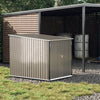 205x141cm Metal Garden Shed Storage Bike Tool Box Outdoor Security Bin Shed