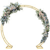 Large Moon Gate Wedding Party Walk Through Arch Frame Backdrop Garland Standing