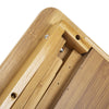 Bamboo Laptop Desk Stand Foldable Leg W/Drawer Notebook Sofa Bed Table Tray UK
