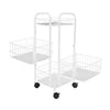 Tiered Kitchen Food Veg Storage Bathroom CaddyRack Organise Fruit Trolley Basket