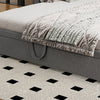 Daybed with Trundle Single Guest Bed Pull out Bed for Living Room and Bedroom
