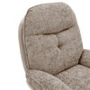 Home Office Swivel Chair Chenille Recliner Sofa Chairs Lounge Armchair Footstool