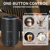 Electric Milk Frother Cooker 4 in1 Milk Steamer Rotatable Handle Foam Maker NEW