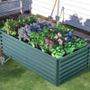 Metal XLarge Frame Yard Raised Garden Flower Bed Planter Vegetable Herb Grow Box