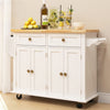 Kitchen Storage Cart Trolley Wine Drawer Cabinet Sideboard Cupboard On Wheels