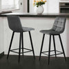 2 Pcs Breakfast Bar Stools High Counter Chair Kitchen Pub Restaurant Barstool