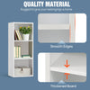 White Storage Cube 2-5 Shelf Bookcase Wooden Display Unit Organiser Furniture