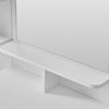 White Dressing Table&Stool Set Makeup Desk Vanity Table Drawers Mirror Dresser