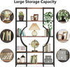 Tribesigns 5-Tier Bookshelf, Freestanding Tall Bookcases Display Shelf Storage