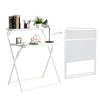 Folding Computer Desk Study Writing Laptop Coffee Table Double Layer Office Desk