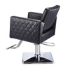 Salon Barber Chair Cube Chair PU Leather Hydraulic Pump Swivel Chair with Pedal