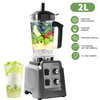 2 In 1 Commercial Blender Food Mixer Processor Smoothie Juicer Ice Crusher Maker