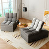Sofa Bed,Sleeper Chair Bed with Adjustable Backrest, Pull Out Chaise Lounge UK