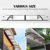 Door Canopy Awning Shelter Front Back Porch Outdoor Shade Patio Roof Rain Cover