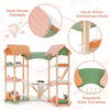 Multi-Layer Wooden Dollhouse Kids DIY Pretend Dollhouse