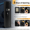 5-Gun Metal Rifle Security Cabinet Gun Safe Box Rifle & Shotgun w/ Ammo Lockbox
