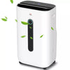 20L/Day 6.5L Dehumidifier with Air Purifier HEPA Filter, 24H Timer, White