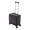 Wheeled Black Suitcase Cabin Trolley Bag Hand Luggage Carry On Travel Case