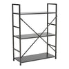3/4/5 Tier Vertical Wooden Ladder Shelving Shelf Retail Display Storage Bookcase