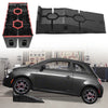 Heavy Duty 5Ton Home Low Rise Wide Car Lift Ramps Van Workshop Garage Anti-Slip