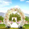 Round/Oval/Square Wedding Arch Stand Birthday Party Backdrop Flower Balloon Deco