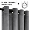Luxury Heavy Velvet Curtains PAIR of Eyelet Ring Top Fully Lined Ready Made