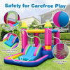Indoor Outdoor Blow-up Bouncy Castle w/Jumping Area (without Blower)