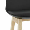 Breakfast Bar Stool Compact Kitchen Padded Stools High Chair Seat Home Office
