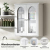New Bathroom Cabinet With Shelf Wall Mounted For Bathroom Storage White