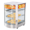 Commercial Hot Food Warmer Display Cabinet Showcase Pie Pizza Heated Counter Top