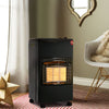 4.2kw Gas Heater Free Standing Butane Gas Heater with wheel + Hose and Regulator
