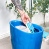 Storage Stool w/ Faux Leather Ottoman Seat Toys Holder ABS Plastic Foam | 51cm
