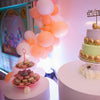 3pcs Metal Plinth Cylinder Dessert Pedestal Wedding Cake Flower Display Stand