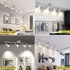 4 Way Ceiling Spotlight Adjustable Kitchen Bar Spot Light LED GU10 Bulbs Lamp