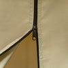3m x 3m Gazebo Marquee Heavy Duty Garden Tent Showerproof Full Side Curtains