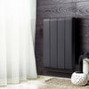 Electric Panel Heater Aluminum Radiator Wall Mounted Bedroom Heating Smart Timer