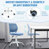 Ergonomic Children Study Chair Kids Desk Chair Adjustable Mesh Chair-Blue