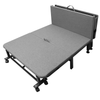 Folding Single Bed Fold Up Portable Guest Sleeper Rollaway Steel Framed Portable