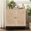 2 Doors Storage Buffet Cabinet Sideboard Kitchen Living Room Wooden Organizer