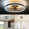 LED Ceiling Fan Light Dimmable with Cool White, Warm White, Yellow 3 Color LED