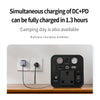 Portable Power Station 180W Solar Electronic Generator Camping Outdoor Travel