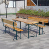 Foldable Outdoor Garden Beer Table and Benches Set Picnic Bistro Chair Furniture