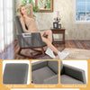 Modern Rocking Chair Upholstered Fabric Armchair Accent Glider Rocker Chair