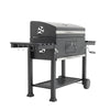 Large Charcoal BBQ Grill with Warming Rack Shelve Temperature Gauge Backyard Kit