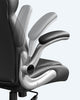 Office Chair, Ergonomic Gaming Chair, Adjustable Headrest, Tilt Function, Foldab