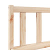 Long Bed Frame without 80x210 Solid Wood Pine E9G7