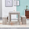 Rectangle Dining Tables for 2-4 Small Space, Wooden Kitchen Table Home/Office