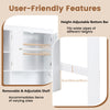 Over the Toilet Storage Cabinet Bathroom Storage Organizer-white